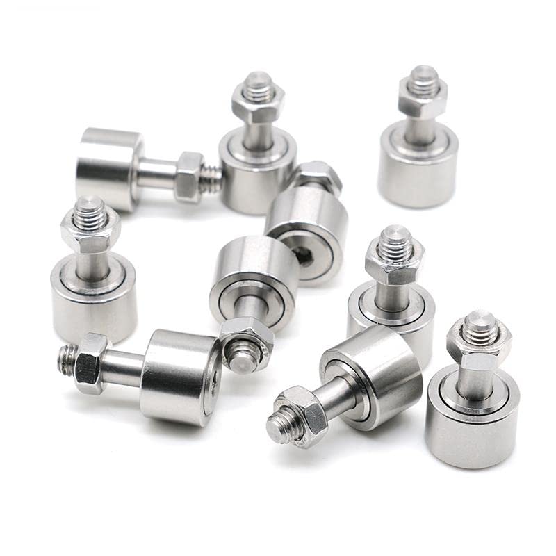 AXK 1Pcs CF8 Stainless Steel Cam Follower Needle Roller Bearing KR19 Miniature Cam Followers CF8 8x19x32.2mm - Image 5